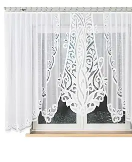 Záclony do obývačky Žakárová záclona POLA 400x160