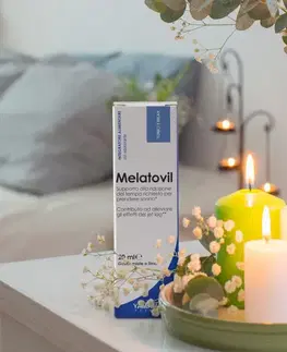 Vitamíny a minerály Melatovil (melatonín vo forme kvapiek) - Yamamoto  20 ml. Honey-Lemon