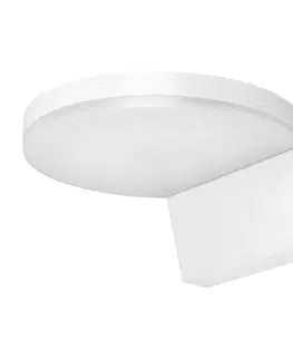 Záhradné lampy Rabalux 77118 vonkajšie nástenné LED svietidlo Batida, biela