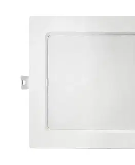 Svietidlá  LED Podhľadové svietidlo SQUARE LED/12W/230V 4000K 17x17 cm biela 008 0001199