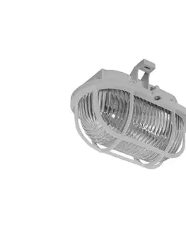 Záhradné lampy  SOP-60/S - Vonkajšie stropné svietidlo OVAL 1xE27/60W/230V