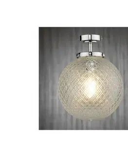 Svietidlá Där Lighting Där Lighting WAY0150 - Kúpeľňové stropné svietidlo WAYNE 1xE27/40W/230V chróm WAY0150
