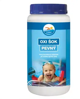 Aktívny kyslík do bazénu Oxi šok pevný 1,2 kg
