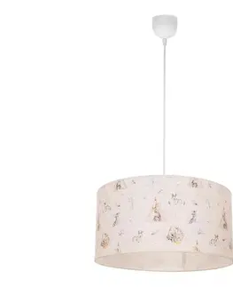 Svietidlá  Detský luster KIDS ROOM 1xE27/60W/230V pr. 40 cm zvieratká H0942