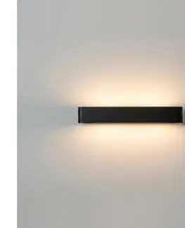 Svietidlá Ideal Lux - LED Nástenné svietidlo DELTA LED/37W/230V 3000K 110 cm CRI 90 čierna 287591