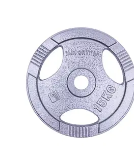 Závažia k činkám Liatinový kotúč inSPORTline Hamerton 15 kg 30 mm