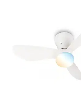 Ventilátory Brilo - LED stmievateľný stropný látor LUFITO LED/15W/230V 3000/4000/6000K biely + diaľkové ovládanie 3971016