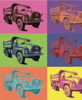 1000 dielikov Dino Toys Puzzle Tatra 1000 pop art Dino