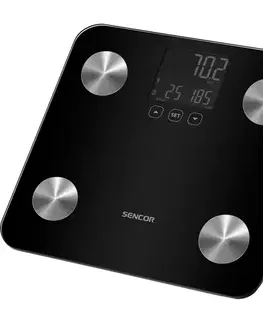 Osobné váhy Sencor SBS 6026BK osobná fitness váha, čierna