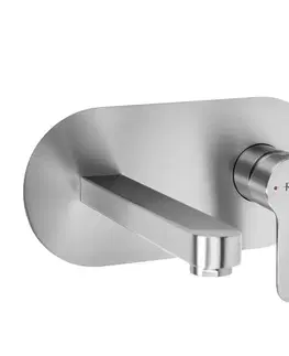 Kúpeľňové batérie REA - Podomietková umývadlová batéria Arcos Brush Nickel REA-B6973