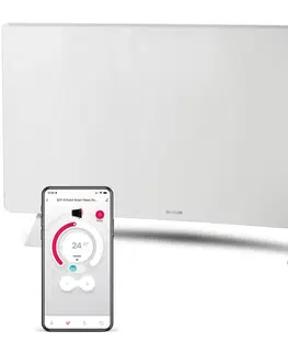 Teplovzdušné ventilátory Sencor SCF 4740WH konkávny konvektor, biela