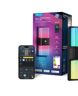 Svietidlá Govee - LED RGBIC stmievateľné vonkajšie svietidlo LED/230V IP65 2700-6500K Wi-Fi H7078CD1