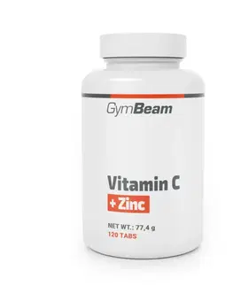 Vitamín C GymBeam Vitamín C + zinok 120 tab.
