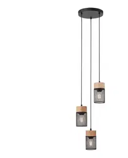 Svietidlá Redo 01-3142 - Luster na lanku STEM 3xE27/42W/230V 01-3142