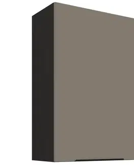 Kuchynské skrinky visiace Kuchynská skrinka Aria-TA/BL anti fingerprint 60G-90 1F