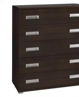 Komody do spálne Komoda Penelopa P1 5S venge