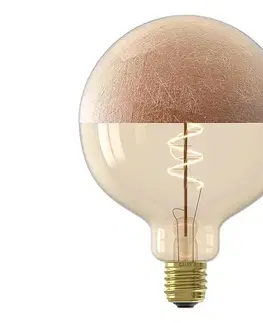 Žiarovky  LED Stmievateľná žiarovka s vrchlíkom FILAMENT G125 E27/4W/230V 1800K medená 8712879155836