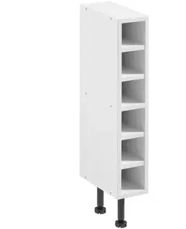 Kuchynské skrinky Korpus Luxeo K04-D15P biely