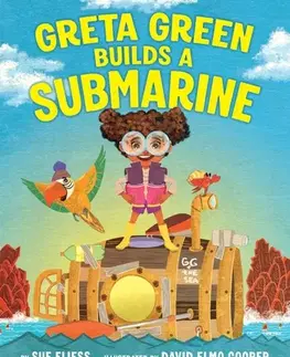 Leporelá, krabičky, puzzle knihy Greta Green Builds a Submarine - Sue Fliess