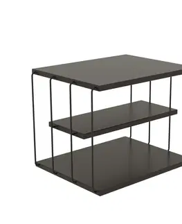 Konferenčné stolíky Odkladací stolík Lifon Anthracite and Black