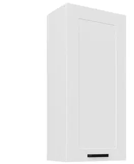 Kuchynské skrinky visiace Skrinka do kuchyne Luna biely matná/biely 50G-108 1F