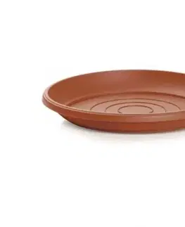 Kvetináče a truhlíky Kinekus Miska pod kvetináč plastová, priemer 11cm, NOVA terakota K10