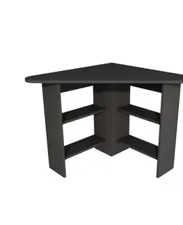 Písacie stoly Písací stôl Corner - Anthracite