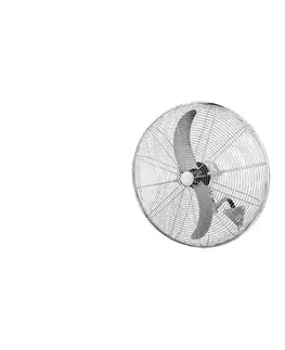 Predlžovacie káble Eurolamp Nástenný látor 180W/230V pr. 66 cm strieborný + diaľkové ovládanie 147-29043
