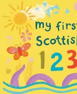 Leporelá, krabičky, puzzle knihy My First Scottish 1 2 3 - Eilidh Muldoon