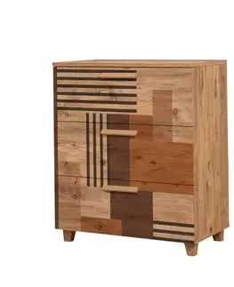 Komody Komoda Leva Gravis Colorblock