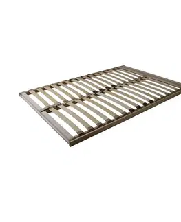 Rošty do postelí KONDELA Basic Flex Front lamelový rošt 160x200 cm ohýbané brezové drevo