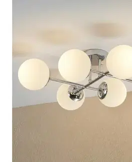 Svietidlá BRILAGI - Prisadený luster MALONY 6xE14/20W/230V lesklý chróm 8590828080381