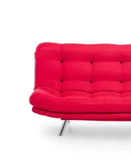 Pohovky a gauče Trojmiestna rozkladacia pohovka Misa Sofabed - Red