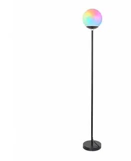 Lampy  B.V.  - stojacia LED lampa MESH RGBW, 8W, 230V, s diaľkovým ovládaním S10303PI8