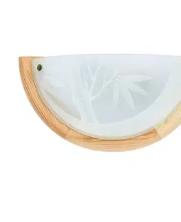Stropná svetla Stropné svietidlo Bambusové stropné svietidlo Drevené Štandardné 1X60 W E27 Borovicové