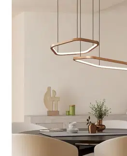 Svietidlá Eglo 390507 - LED stmievateľný závesný luster na lanku ESTRELLA LED/30W/230V mosadz + DO 390507