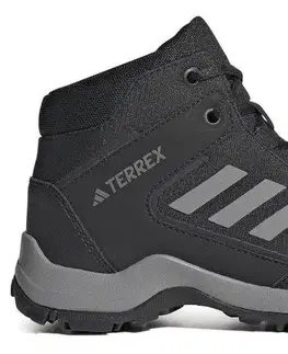 Vysoká outdoor obuv Adidas Terrex Hyperhiker Mid Hiking Kids Veľkosť: 32 EUR