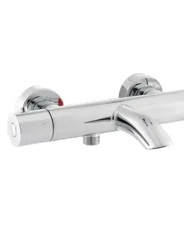 Kúpeľňové batérie Vanová baterie Optima bez sprchového setu 150 mm chrom SIKOBST222 SIKOBST222