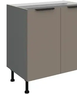 Kuchynské skrinky stojace Kuchynská skrinka Aria-Ta/Ant Anti Fingerprint 80d 2f Bb
