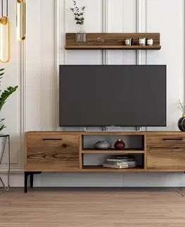 Konferenčné stolíky Televízny stolík Riga Walnut
