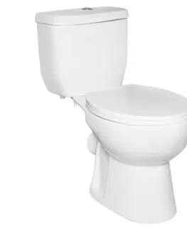 Záchody KERRA - Kompaktné WC Tetra (so sedadlom) s vortex splachovacím systémom 5907548123534
