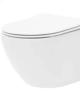 Sanitárna keramika Závesná misa Carlo Mini Rimless duroplast