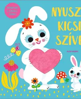 Leporelá, krabičky, puzzle knihy Nyuszi kicsi szíve