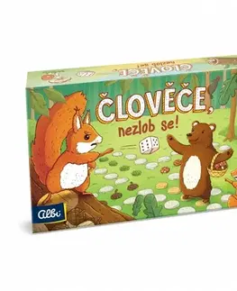 Párty hry Albi hra Človeče, nehnevaj sa pre deti