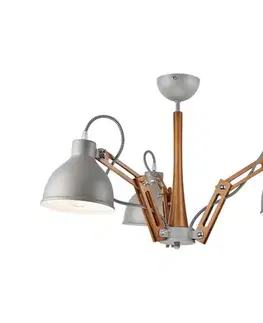 Svietidlá  Prisadený luster MARCELLO 3xE27/60W/230V LM 3.96 RUSTI