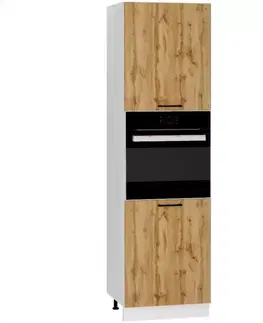 Kuchynské skrinky stojace Kuchynská skrinka Bono D60pk 2133 Pl dub wotan