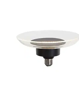 LED osvetlenie Dekoratívna LED žiarovka E27 číra 6,5W 430 lm 3000K