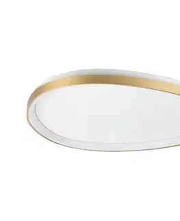 Svietidlá Ideal Lux - LED Stm stropné svietidlo GEMINI LED/42W/230V pr. 81 cm CRI 90 zlatá 329260