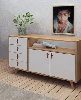 Komody Konzolový stolík Lavina