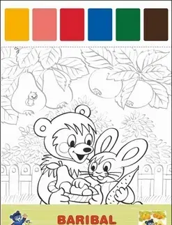 Pre deti a mládež - ostatné Baribal - Kreativní omalovánková sada - Zdeněk Miler